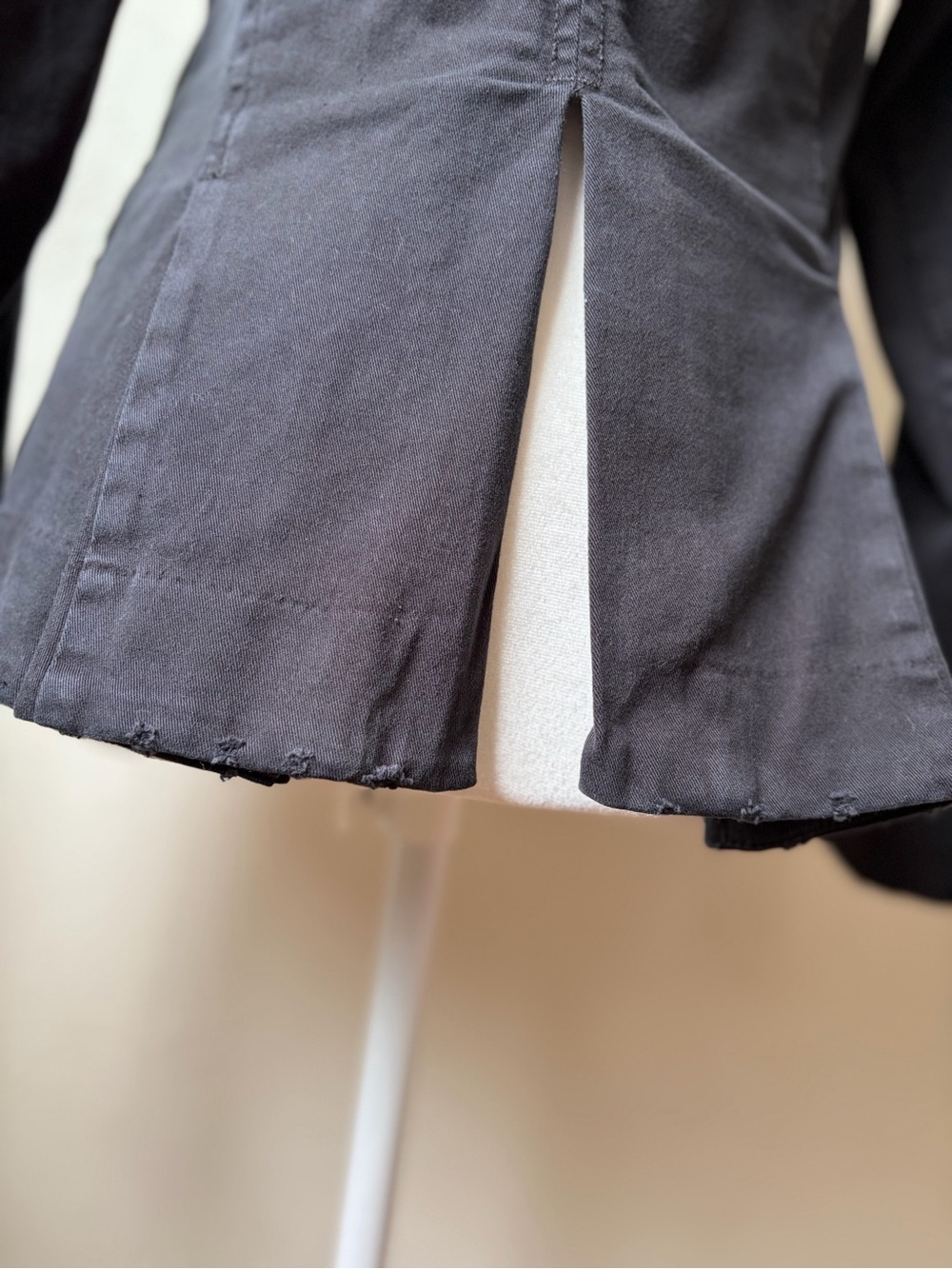 Free People Black Military Button Blazer Jacket XS - Picture 11 of 13